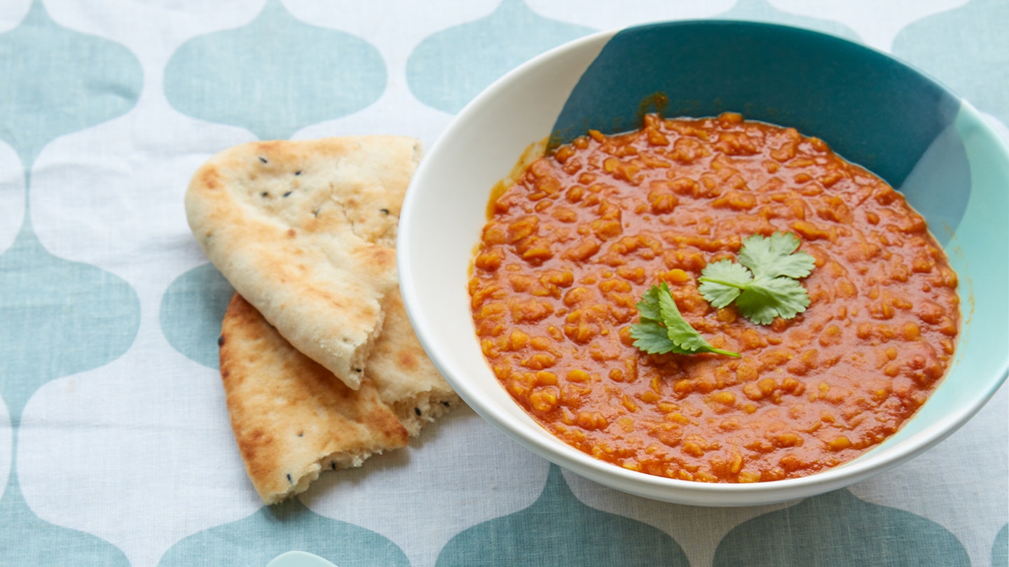 10-minute-lentil dahl