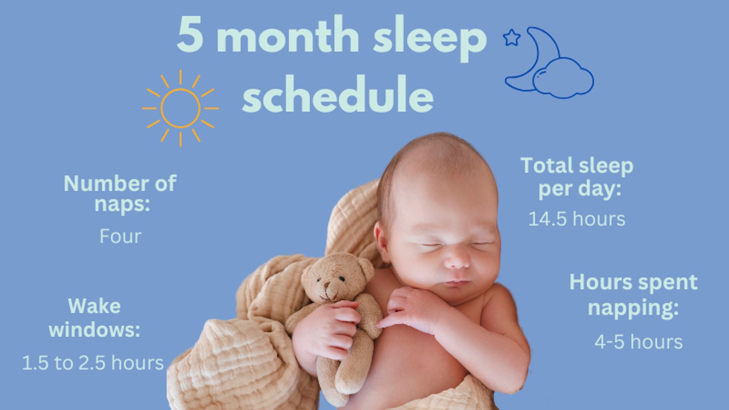 5-month baby sleep schedule