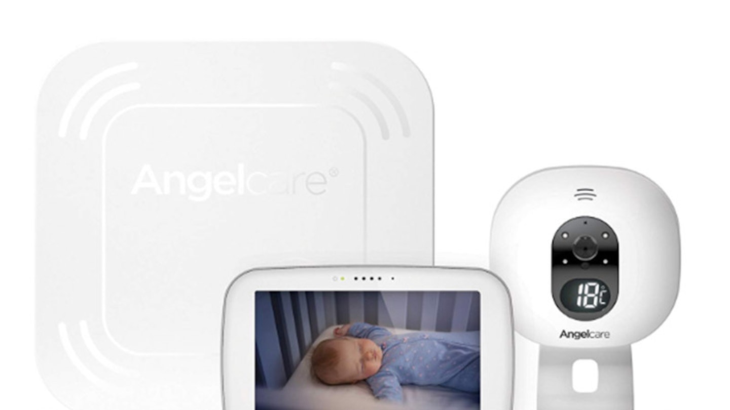Angelcare AC527 3-in-1 SensAsure Baby Movement Monitor with Video