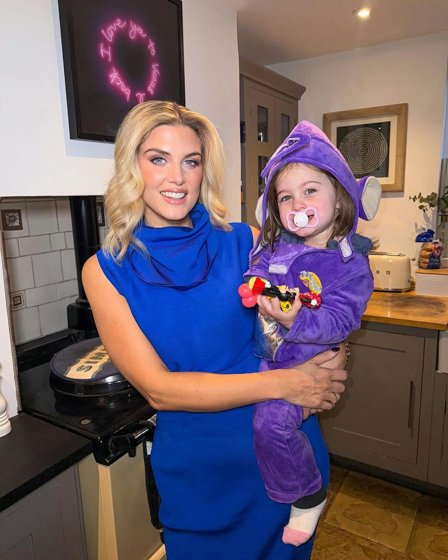 Ashley James and her daughter Ada