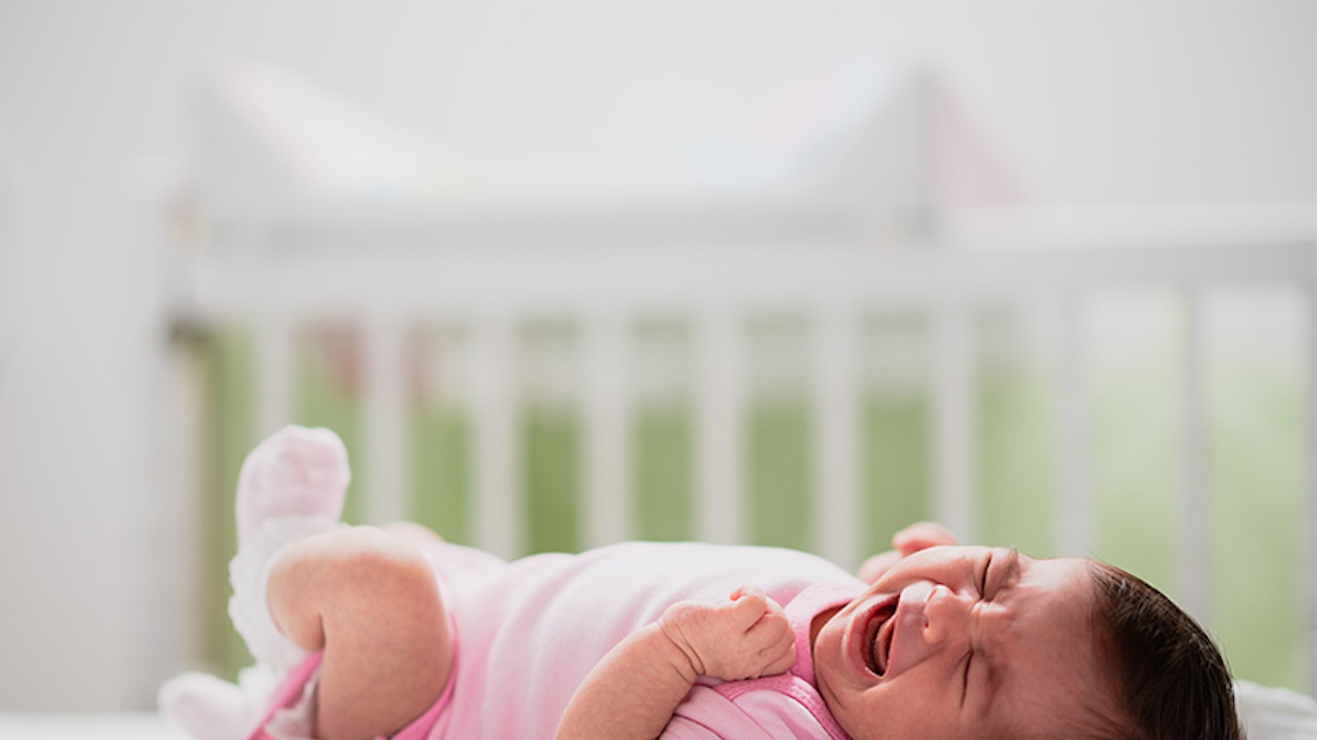 Why do babies wake up crying?