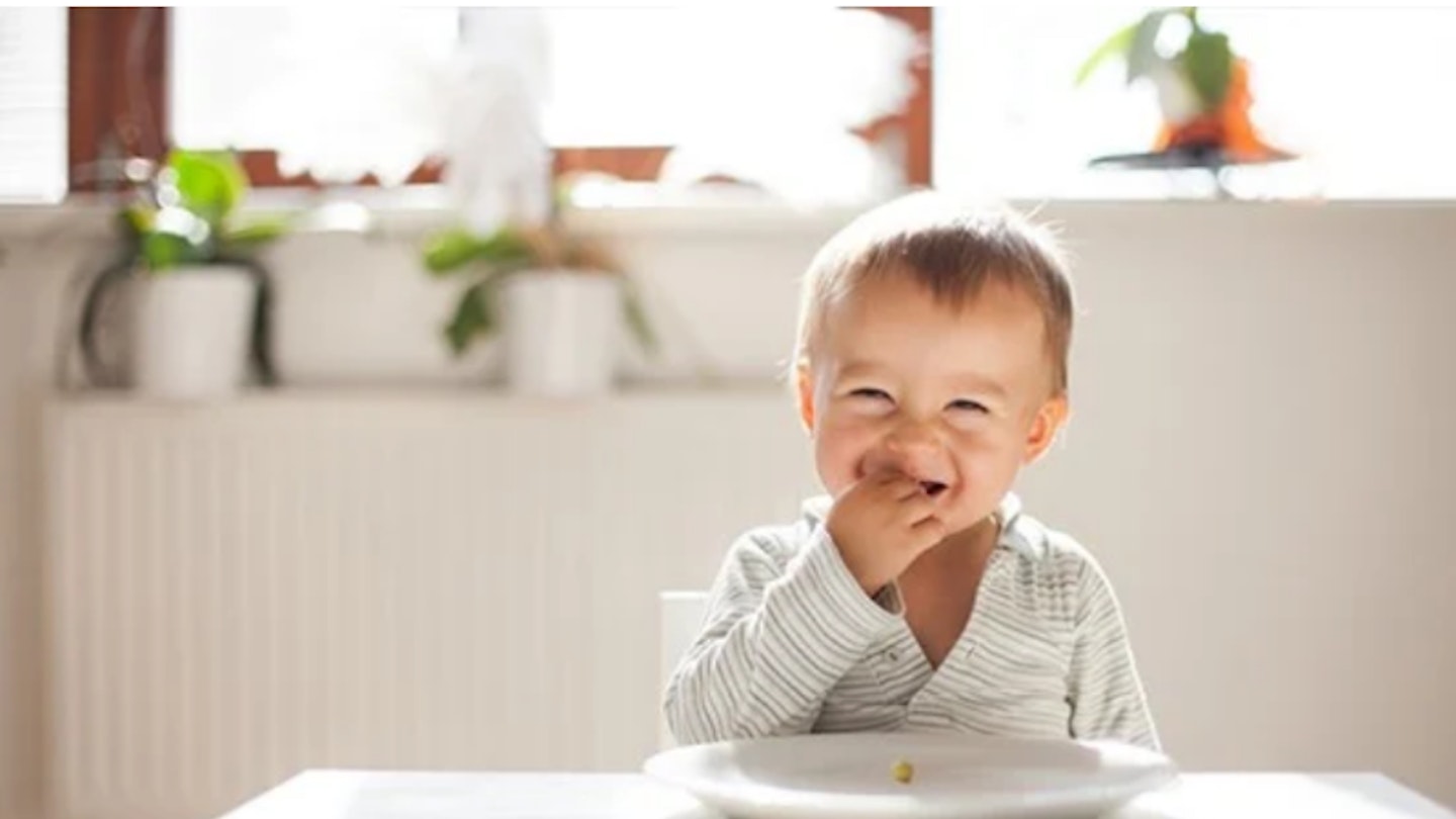 baby eating