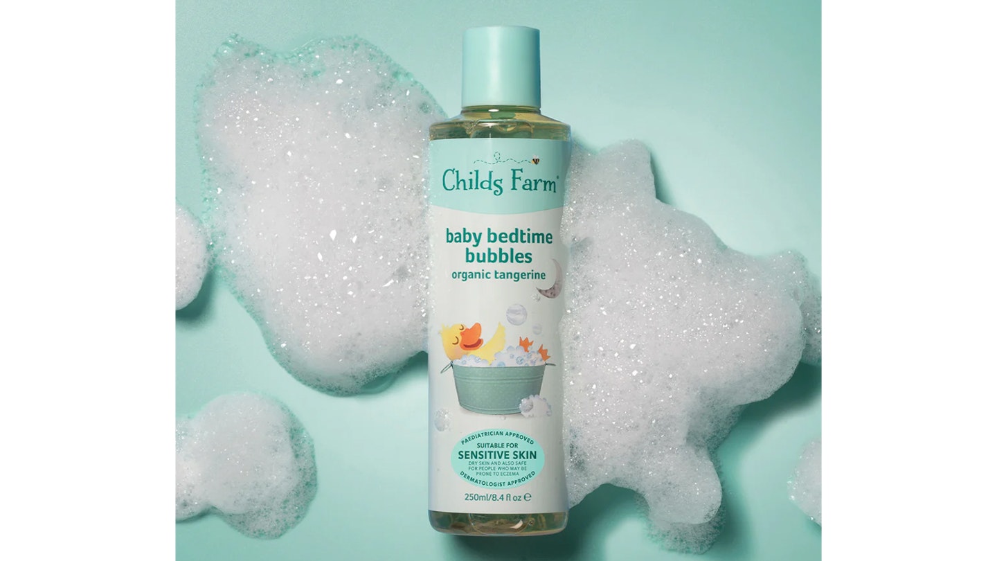 Childs Farm Baby Bedtime Bubbles Organic Tangerine pic