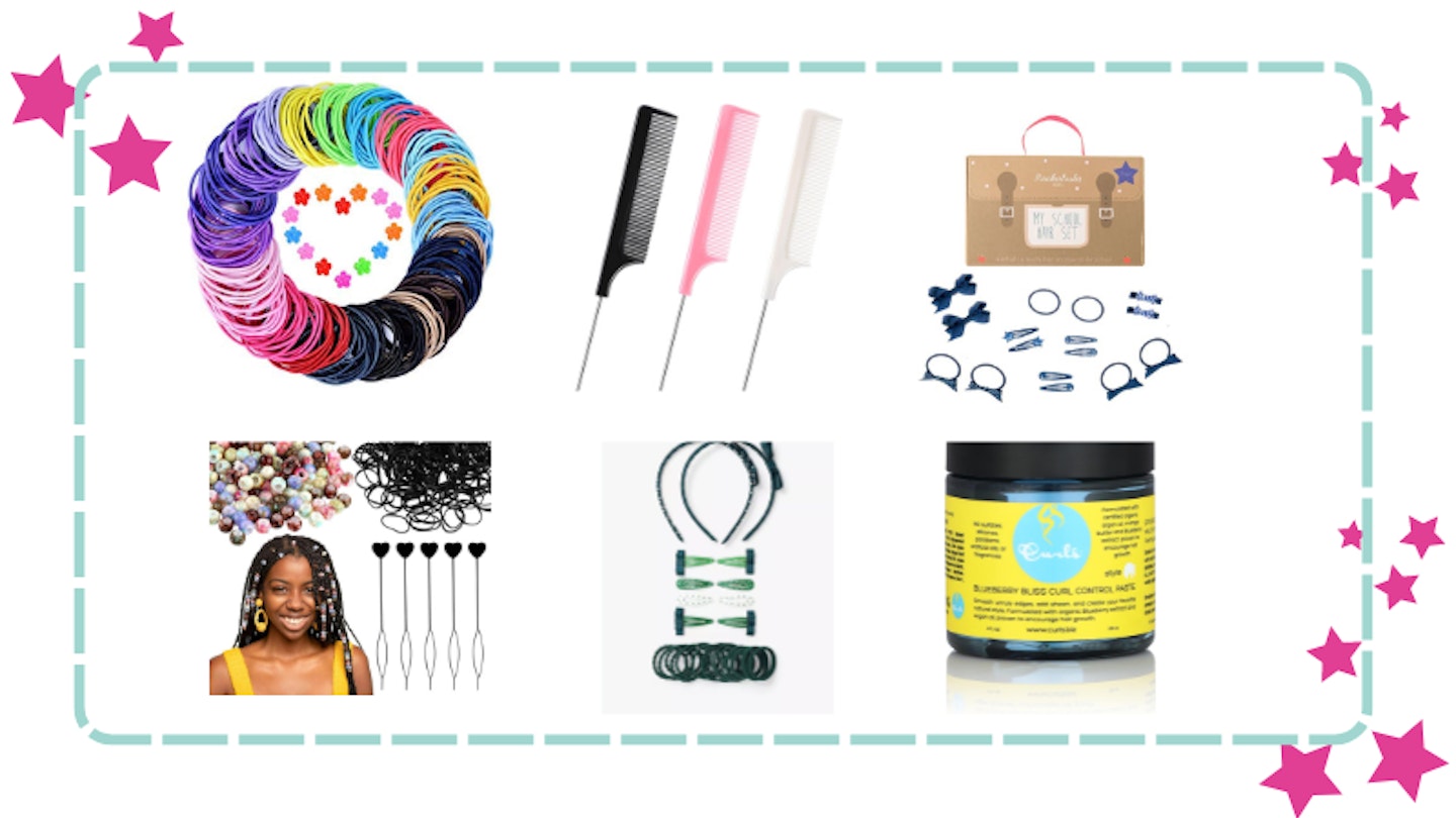 Back to school hairstyles and hair accessories