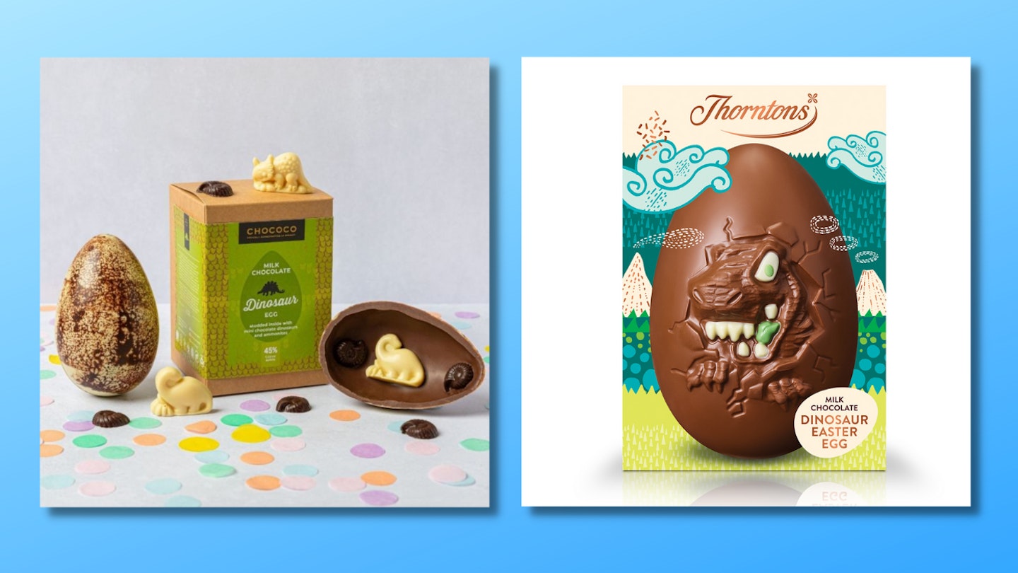 dinosaur easter egg
