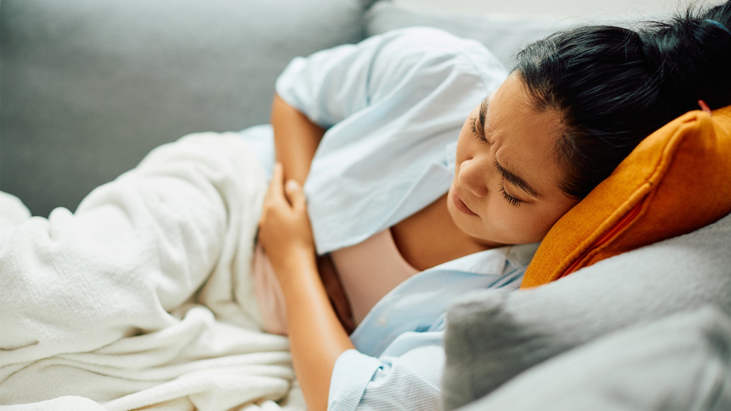 Woman with Endometriosis