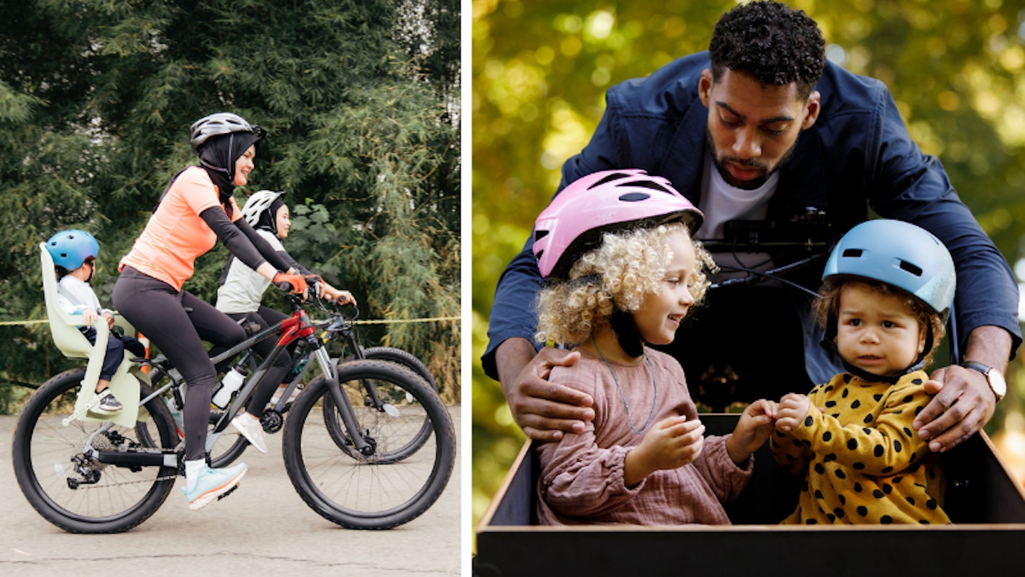 Cycling with baby