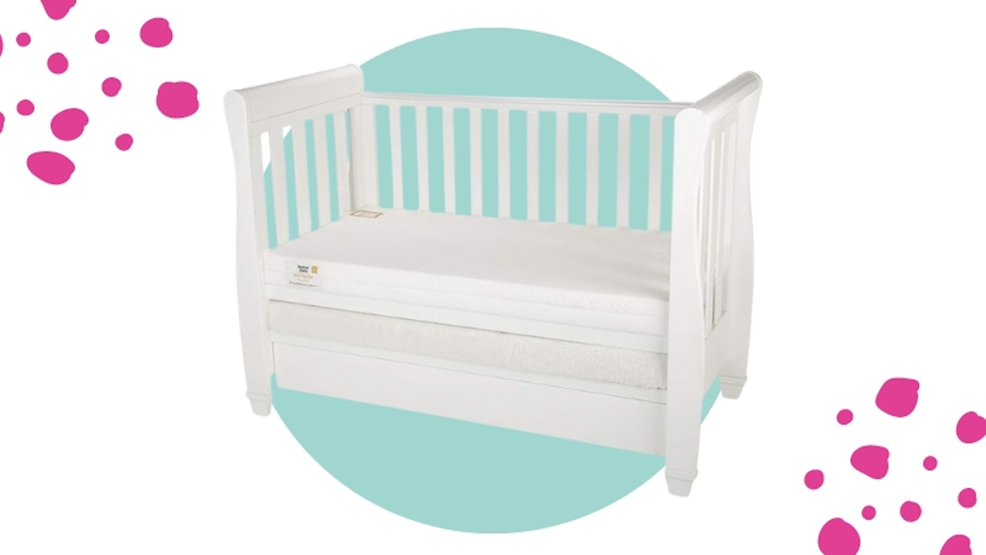 Mother&Baby Pure Gold Anti-Allergy Coir Pocket Cot Bed Mattress