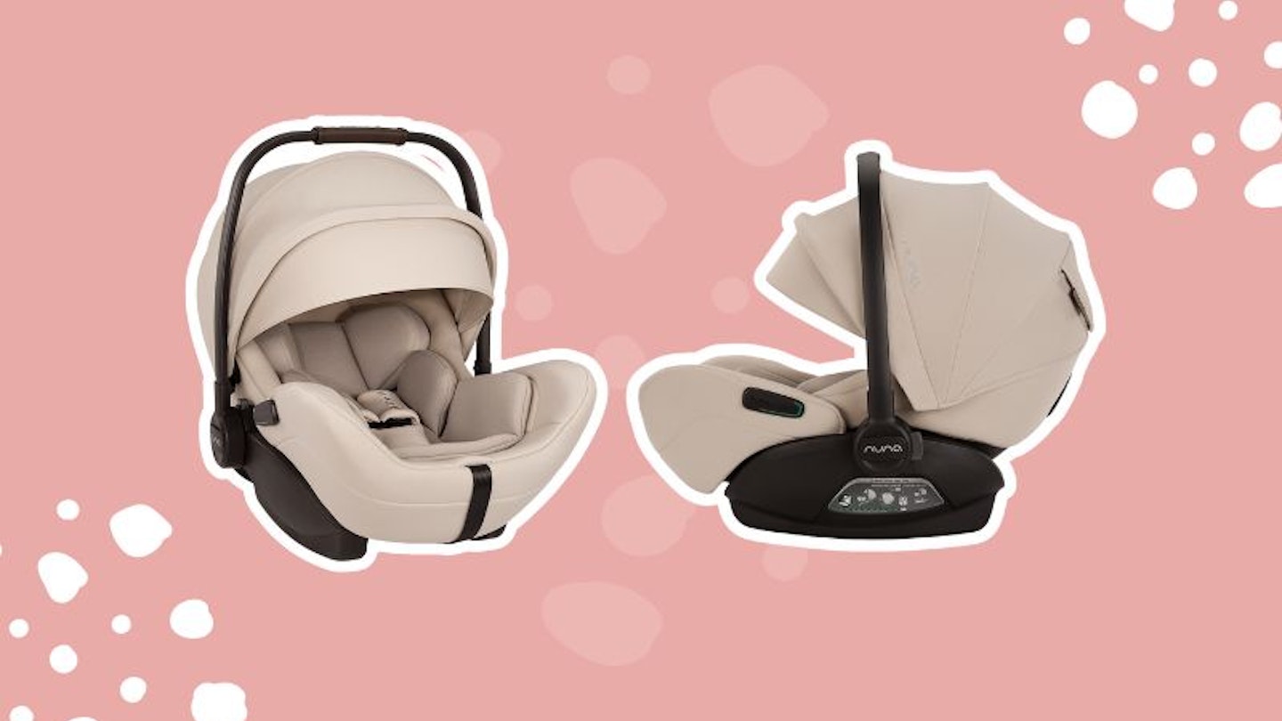 Image of the Nuna Arra Flex on a pink background