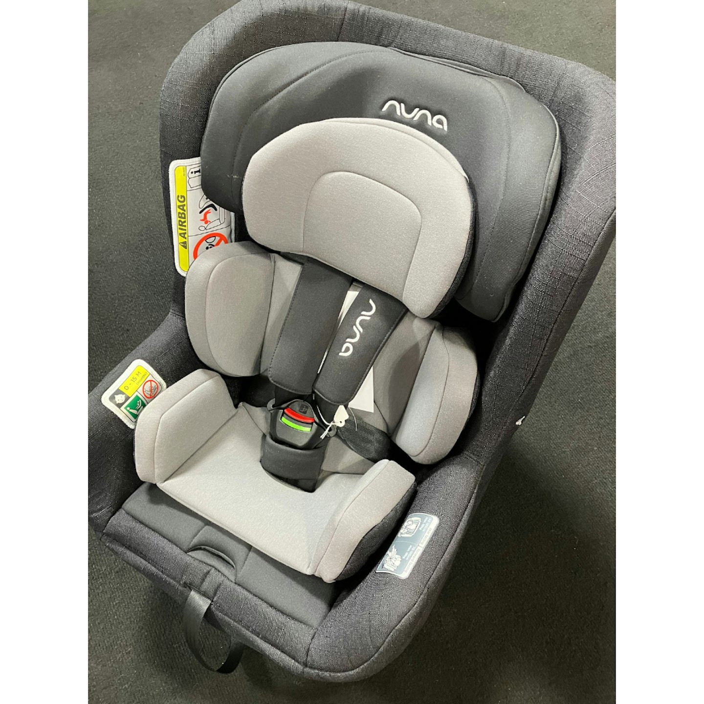 Nuna TODL car seat in grey