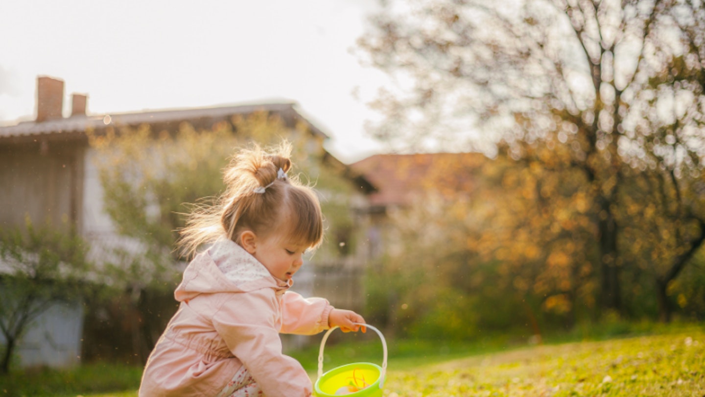 Outdoor Easter egg hunt