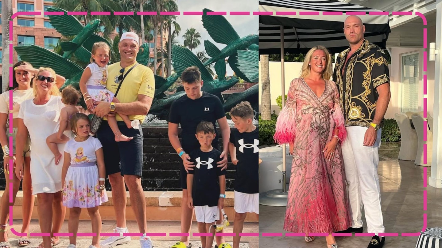 Paris Fury and family