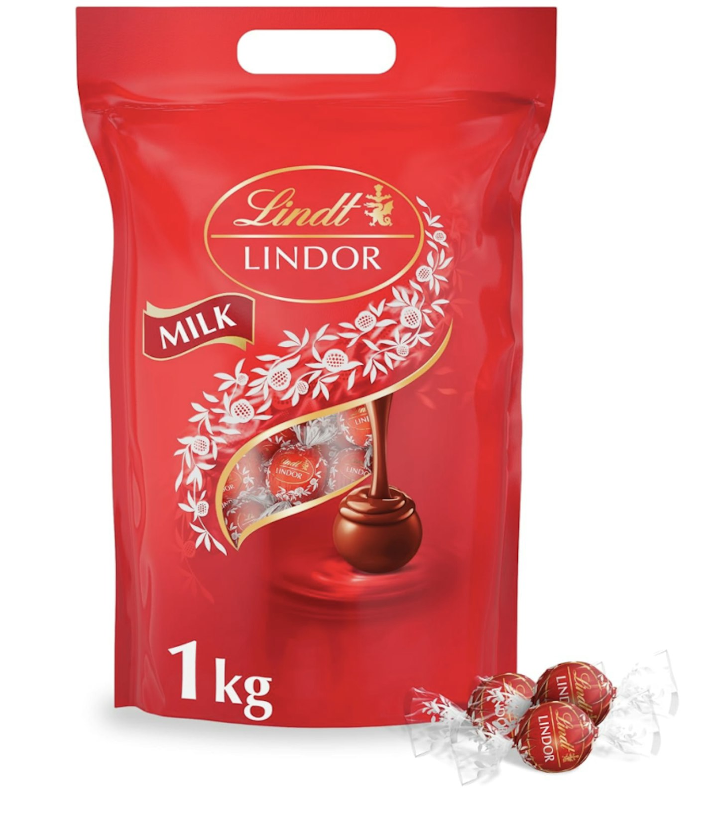 Lindt Lindor Milk Chocolate Truffles Bag