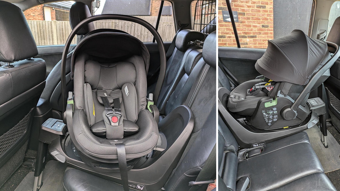thule maple car seat and alfi base