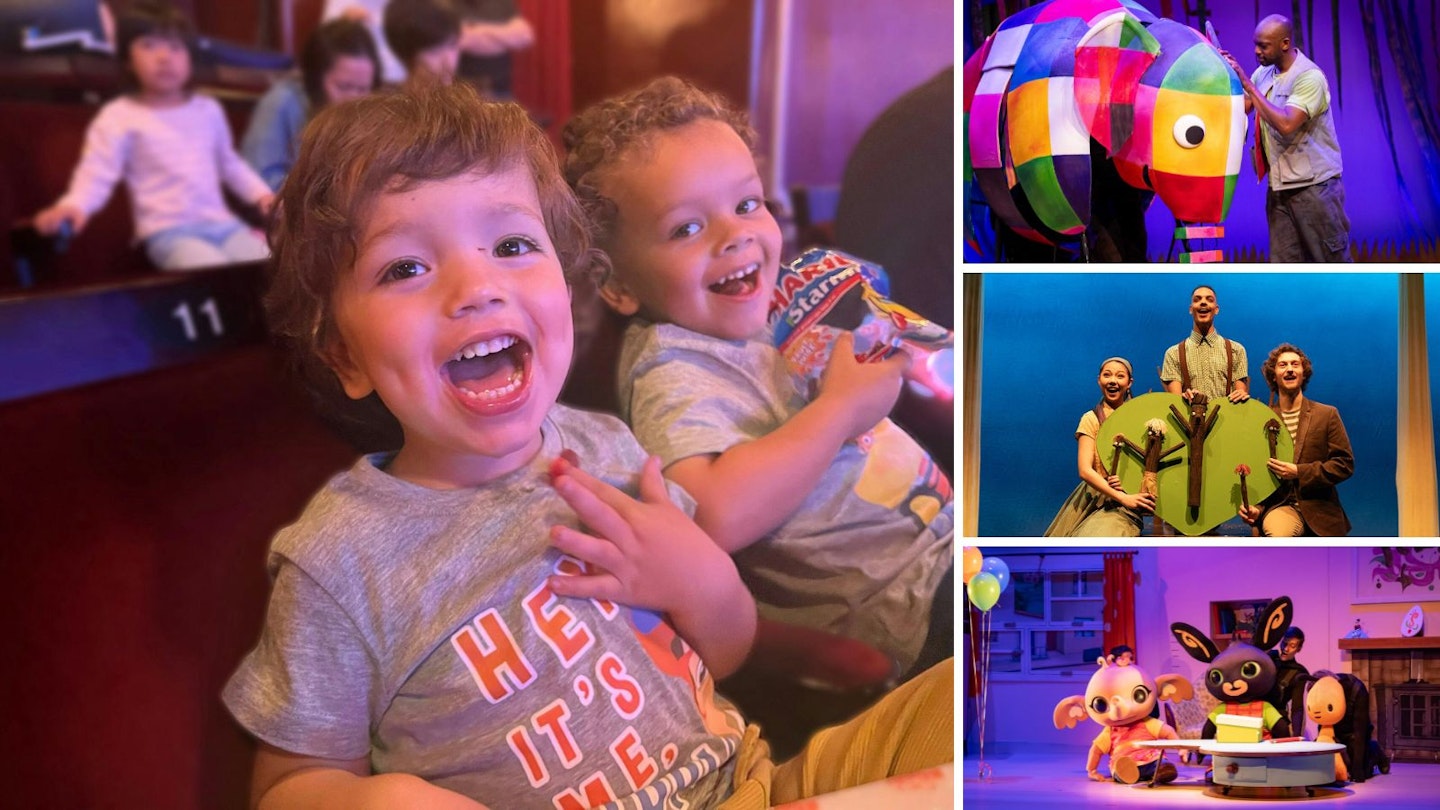 Collage of the best toddler theatre shows