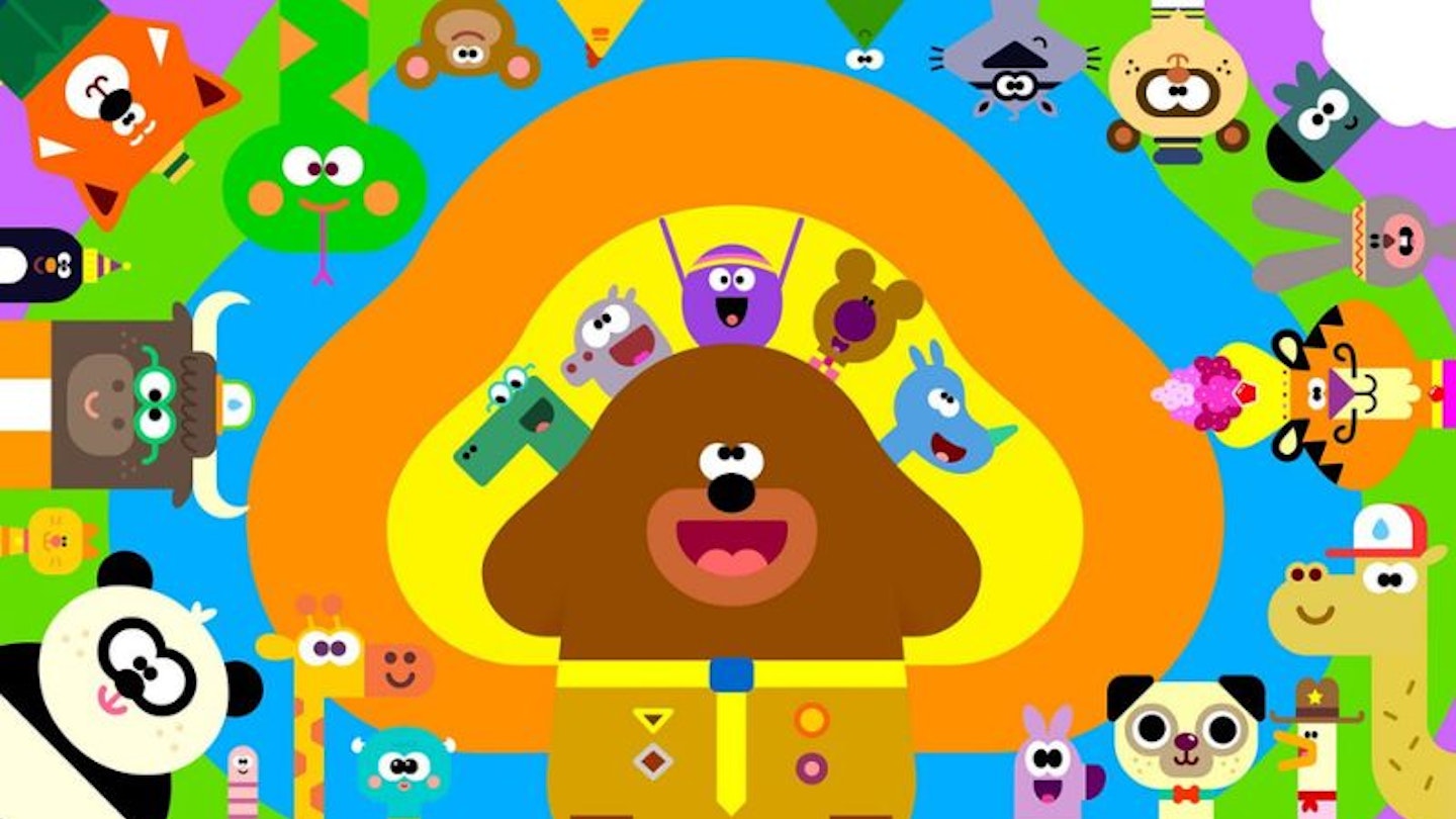 Cartoon image of Duggee and the Squirrels from Hey Duggee