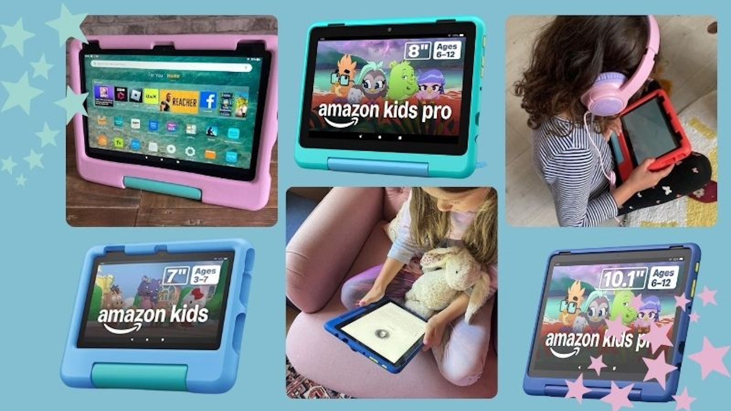 A selection of Amazon Fire kids tablet sale deals